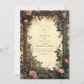 ダークロマンス結婚アールヌーボー セーブザデート (正面)