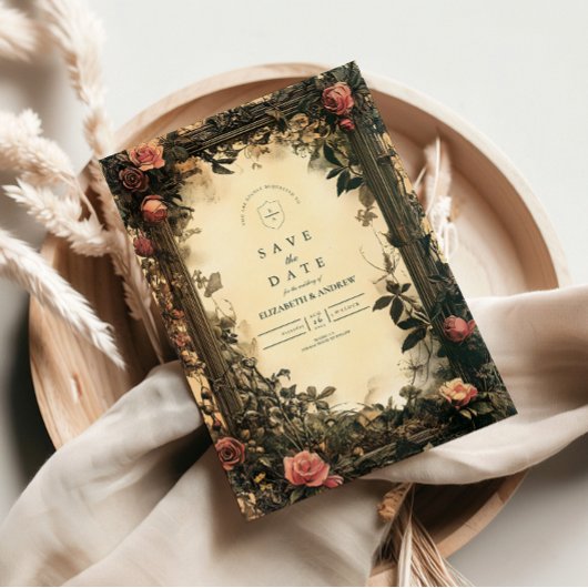 ダークロマンス結婚アールヌーボー セーブザデート