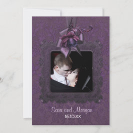 ダークロマンス結婚式招待状 招待状