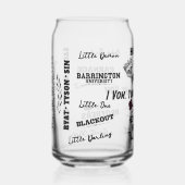 ダークロマンス読者ガラス私はあなたに誓う私たちは誓う ガラス缶 (正面)