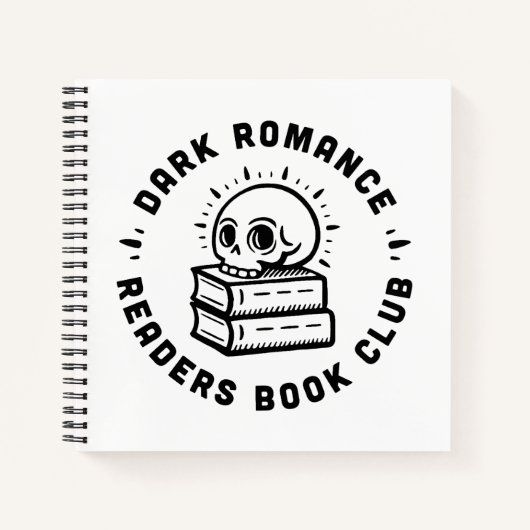 ダークロマンス読者本会 ノートブック (正面)
