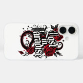 ダークロマンス タトゥースタイル 引用 Case-Mate iPhoneケース (裏面 (横))