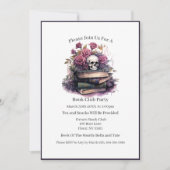 ダークロマンス ブックラバー ブッククラブ 招待状 (正面)