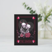 ダークロマンチックなバレンタイン ポストカード (スタンド正面)