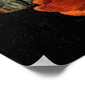 ダークロマンチックフローラオランダマスターズ結婚の歓迎 ポスター (角)