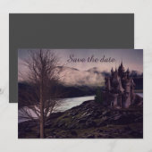 ダークロマンティックゴシック城 セーブザデート (正面/裏面)