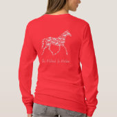 ダークロング袖シャツ Tシャツ (裏面)