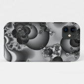 ダークローズフラクタル Case-Mate iPhoneケース (裏面(横))
