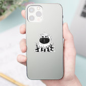 ダークロードコーヒー、コーヒーを崇拝 シール (スマートフォン)