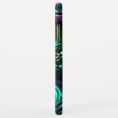 ダークワンダーランドはっきりしたグラマーフローラ花 Case-Mate iPhoneケース (裏面/右)