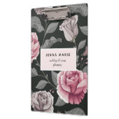 ダークヴィンテージフローラビジネス クリップボード (左)