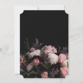 ダークヴィンテージフローラーは私のbridesmaid招待状 招待状 (裏面)