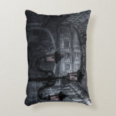 ダークヴェネツィアレインブリッジのため息の夜 アクセントクッション (正面(垂直))