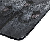 ダークヴェネツィアレインブリッジのため息の夜 カッティングボード (角)