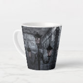 ダークヴェネツィアレインブリッジのため息の夜 カフェラテマグ (左アングル)