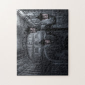 ダークヴェネツィアレインブリッジのため息の夜 ジグソーパズル (縦)