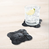 ダークヴェネツィアレインブリッジのため息の夜 ペーパーコースター (インサイチュ)