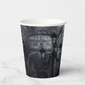 ダークヴェネツィアレインブリッジのため息の夜 紙コップ (裏面)