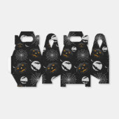 ダーク不気味ハロウィーンパターン フェイバーボックス (折り畳みなし)