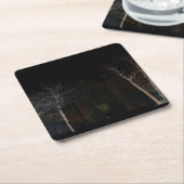 ダーク側4色 スクエアペーパーコースター (アングル)