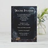 ダーク墓地ハローウィンパーティ 招待状 (スタンド正面)