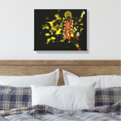 ダーク女神カリ キャンバスプリント (インサイチュ (寝室))