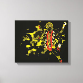 ダーク女神カリ キャンバスプリント