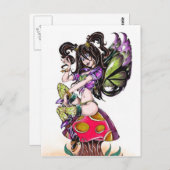 ダーク妖精の国カリスタポストカード ポストカード (正面/裏面)