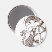 ダーク妖精の国馬場 マグネット (正面/裏面)