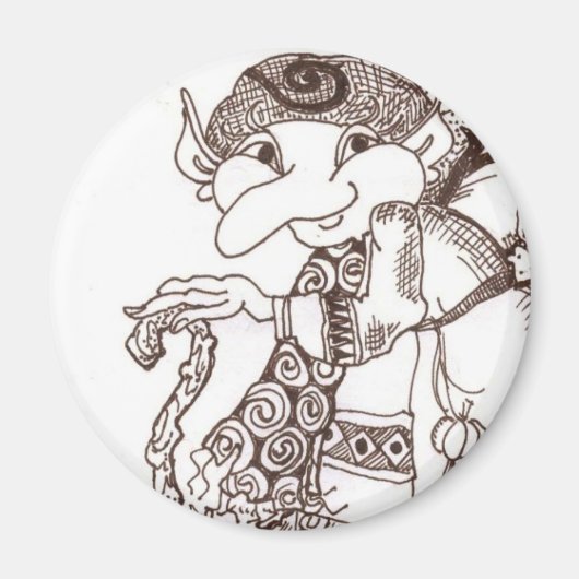 ダーク妖精の国馬場 マグネット (正面)