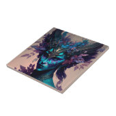 ダーク小妖精や小人ファンタジーアート タイル (側面)