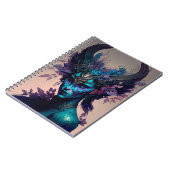 ダーク小妖精や小人ファンタジーアート ノートブック (左側)