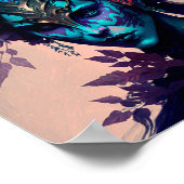 ダーク小妖精や小人ファンタジーアート ポスター (角)