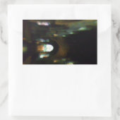 ダーク教会 長方形シール (バッグ)