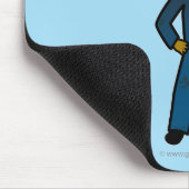 ダーク整備士ガール マウスパッド (コーナー)