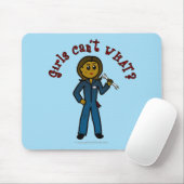 ダーク整備士ガール マウスパッド (マウス)