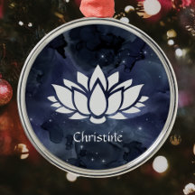 ダーク星空の宇宙蓮の花