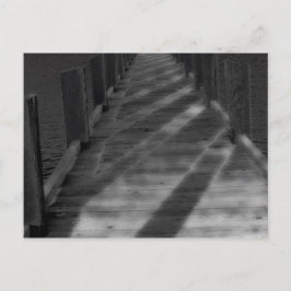 ダーク桟橋ポストカード ポストカード