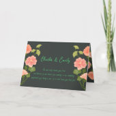 ダーク水曜日テーマ サンキューカード (正面)