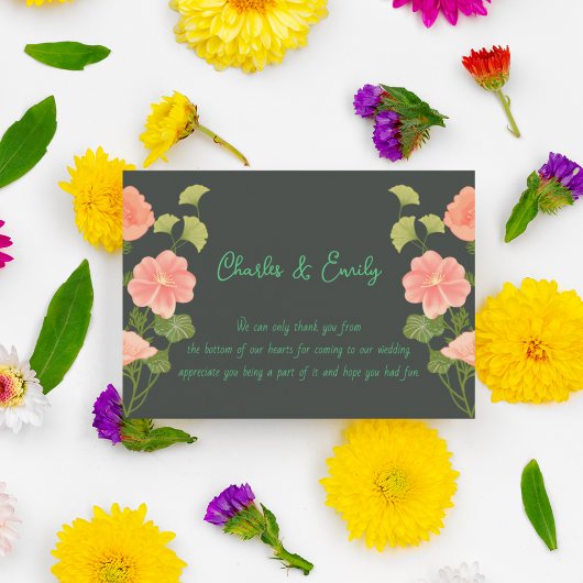 ダーク水曜日テーマ サンキューカード