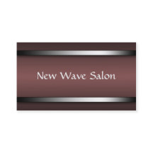 ダーク洗練されたブルゴーニュアポイントメントカード