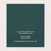 ダーク石板グレイユニークアメージング名刺 名刺 (内部フラット)