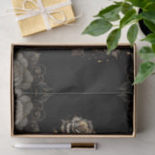 ダーク素晴らしスチームパンクスカル 薄葉紙 (ギフト)