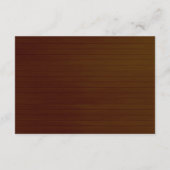 ダーク素朴イエローフローラメイスンジャー結婚ズ詳細 エンクロージャーカード (裏面)