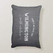 ダーク素朴リネンホームハウスほどの場所はない アクセントクッション (裏面(縦))