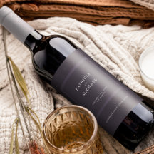 ダーク結婚パープルシンプルのエレガントパーソナライズされた