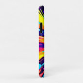 ダーク絵を描バスキャンバス上のネオン爆発 Case-Mate iPhoneケース (裏面/右)