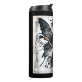 ダーク美しいゴシックアジア妖精タトゥー&ホイップ タンブラー (回転左)