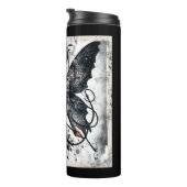 ダーク美しいゴシックアジア妖精タトゥー&ホイップ タンブラー (回転右)