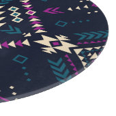 ダーク部族ナバホ、ヴィンテージ幾何学的。 カッティングボード (角)